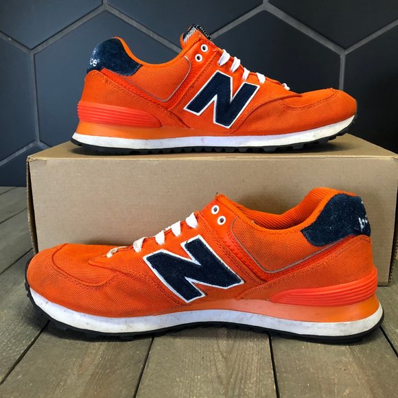 Used New Balance 574 Pique Polo Orange 
